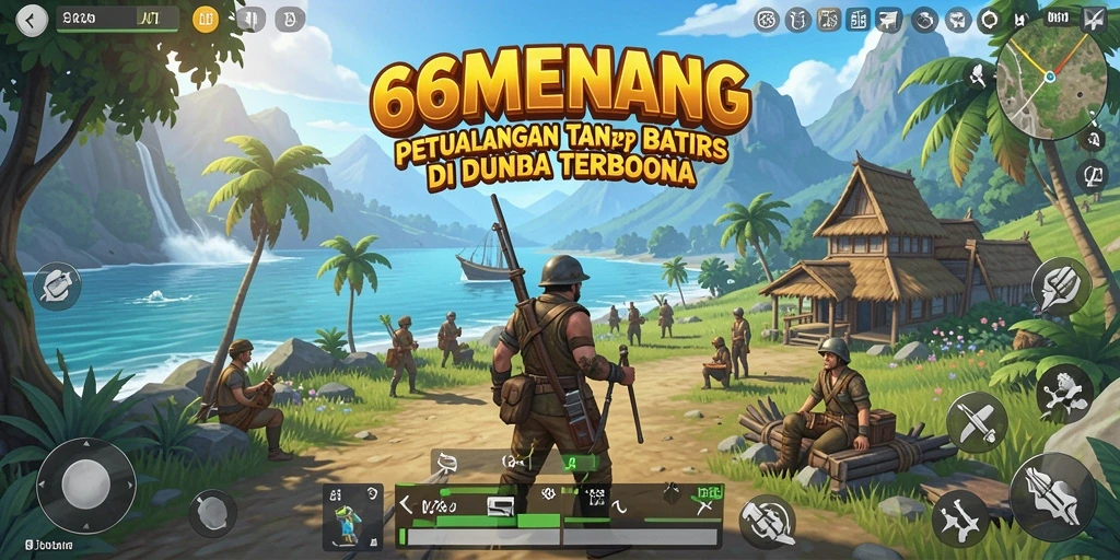 Gameplay Open World yang menakjubkan di 66MENANG.
