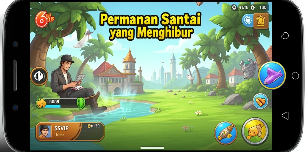 Tampilan gameplay 6SVIP yang menarik dan penuh warna.