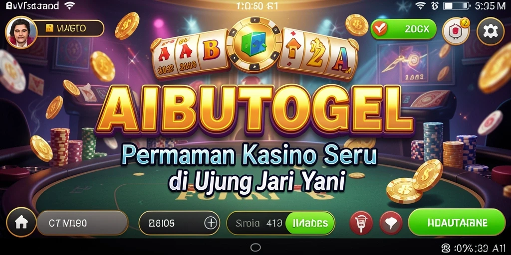Tampilan gameplay menarik dengan fungsi kasino yang lengkap.