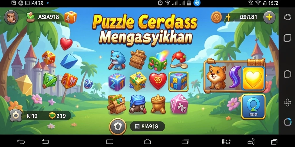 Tampilan menarik dan gameplay menantang dari ASIA918.