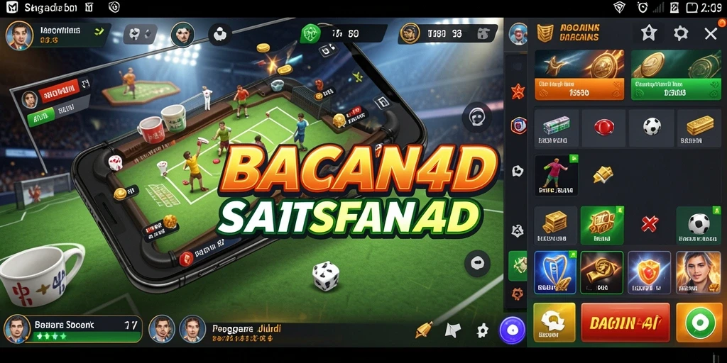 Tampilan gameplay BACAN4D yang menarik dan interaktif.