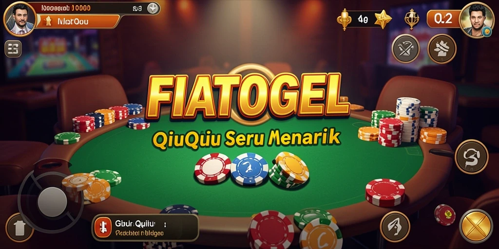 Tangkapan layar gameplay QiuQiu yang seru di FIATOGEL.