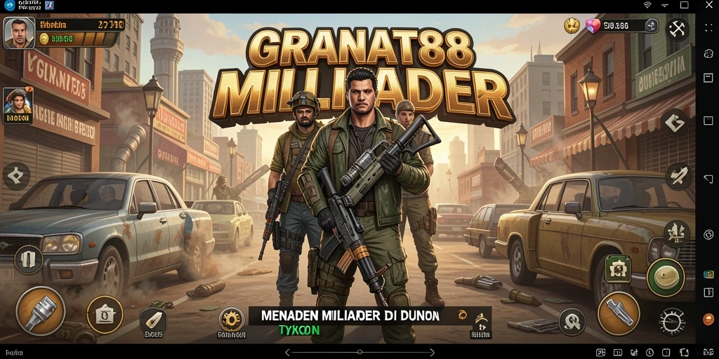 Tampilan gameplay <strong>GRANAT88</strong> yang menarik dan interaktif dalam membangun bisnis.
