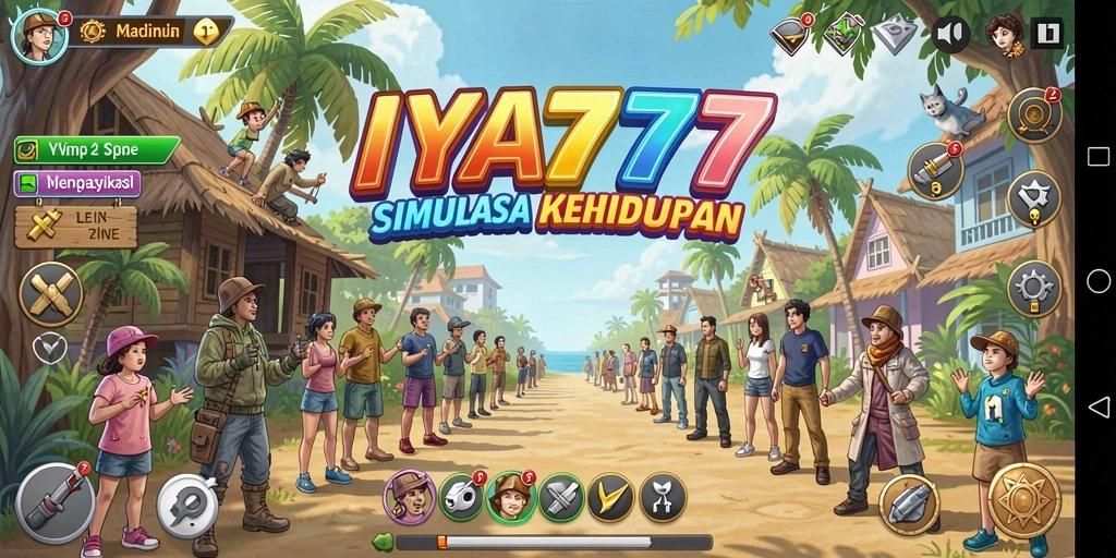 Tampilan gameplay IYA777 yang menarik dan interaktif.