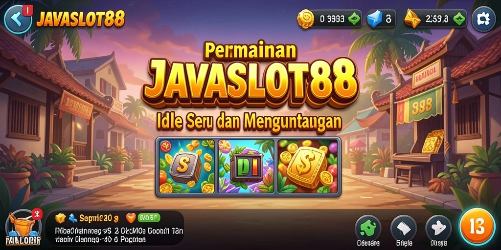 Tampilan gameplay JAVASLOT88 yang menarik dan seru.