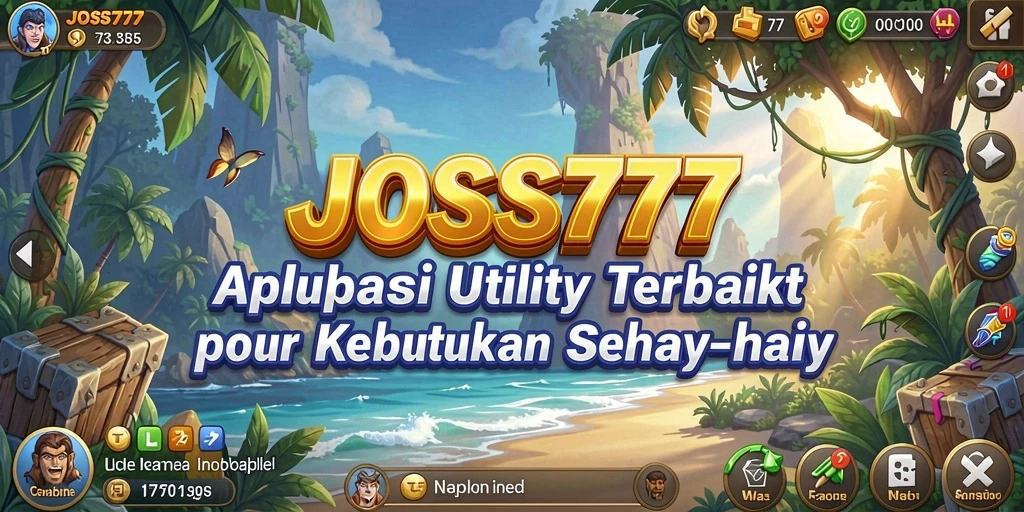 Tampilan antarmuka pengguna utama JOSS777 yang intuitif dan fungsional.