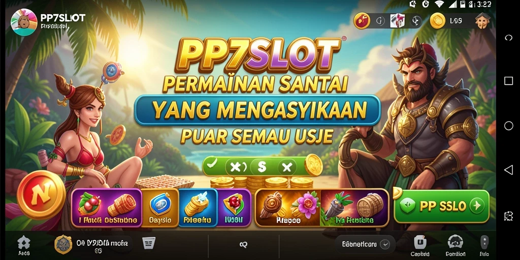 Tangkapan layar gameplay PP7SLOT yang menarik dan penuh warna.