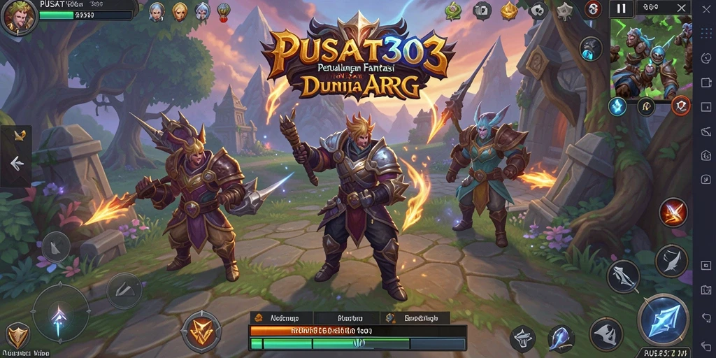 Gameplay menarik petualangan ARPG di PUSAT303.