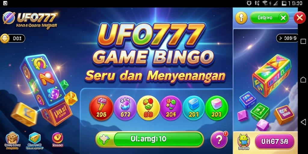 Gameplay seru Bingo di UFO777 yang menarik dan interaktif.